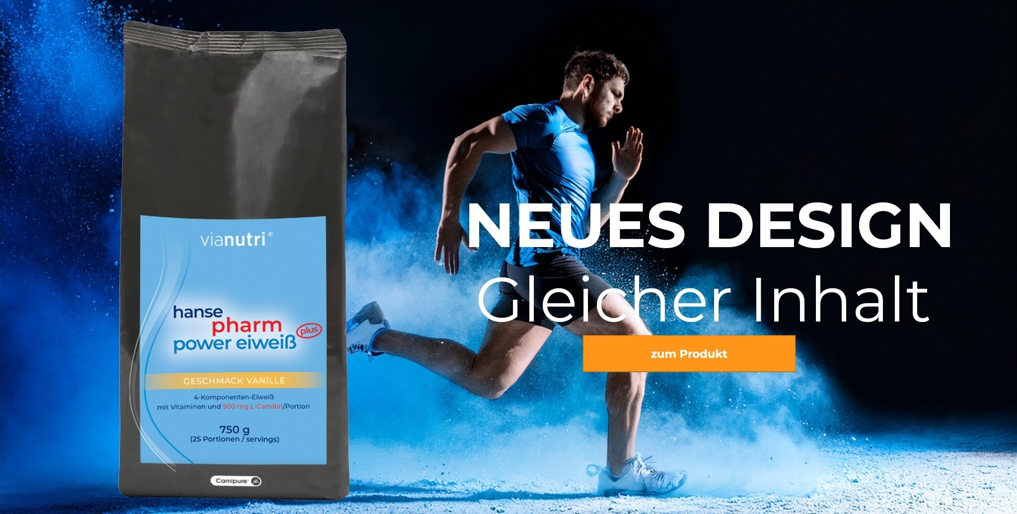 power eiweiss plus neues design gleicher Inhalt
