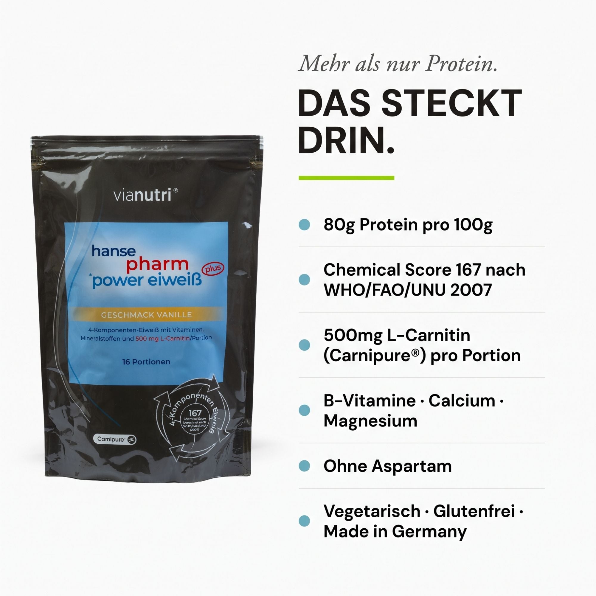 power eiweiß plus vanille