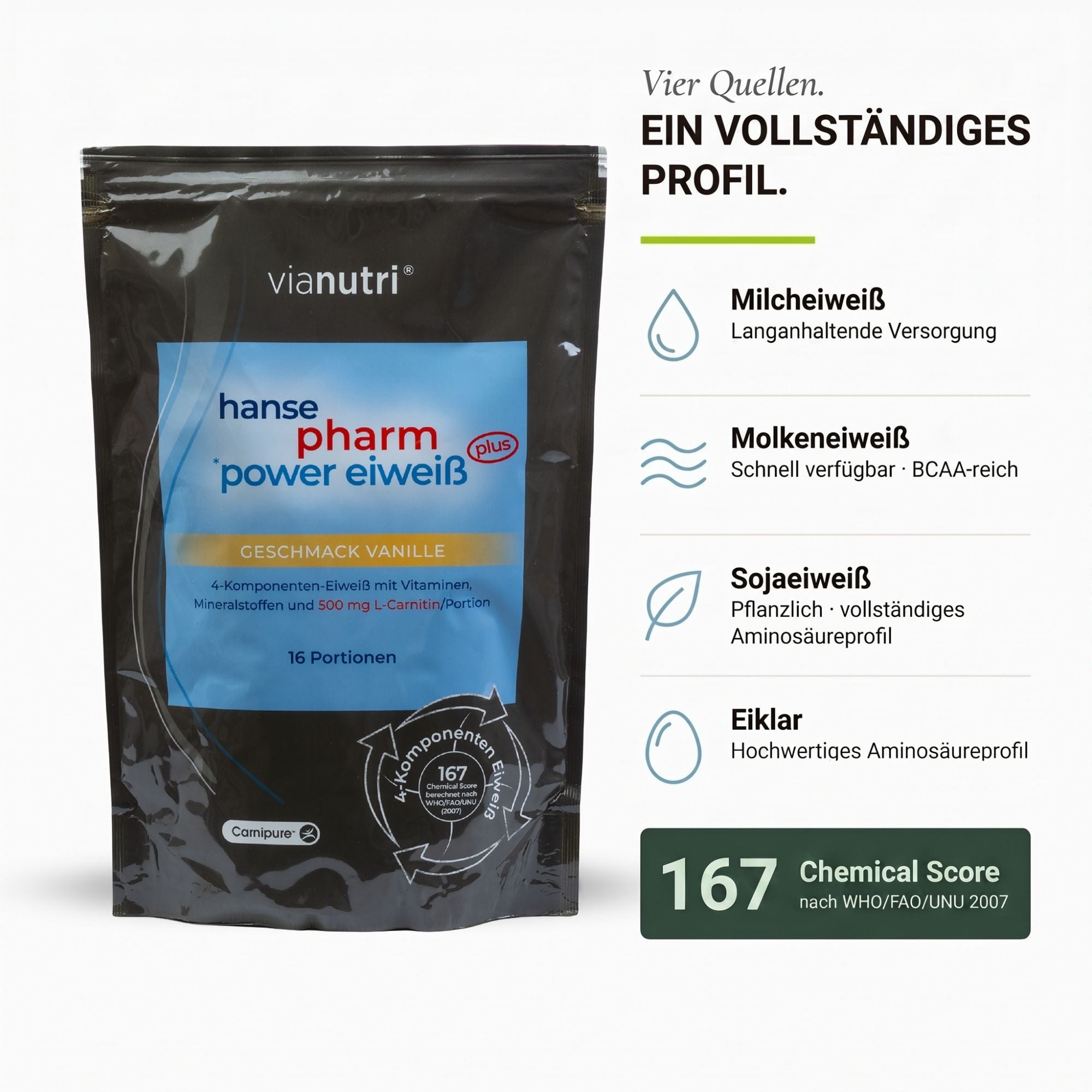 power eiweiß plus vanille