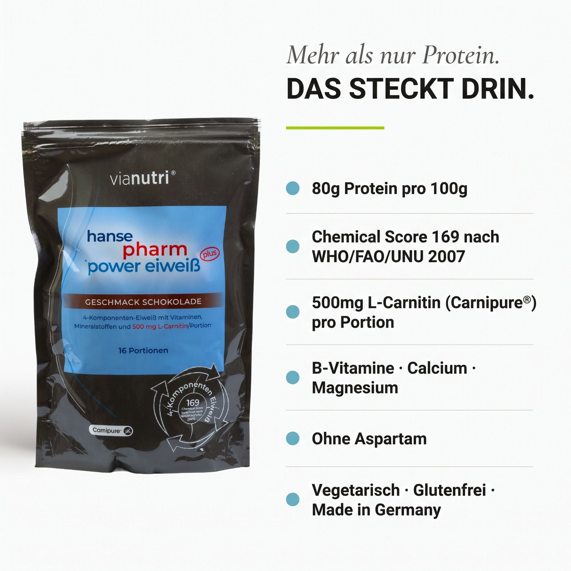 power eiweiß plus schokolade